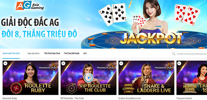 Casino trực tuyến Fun88